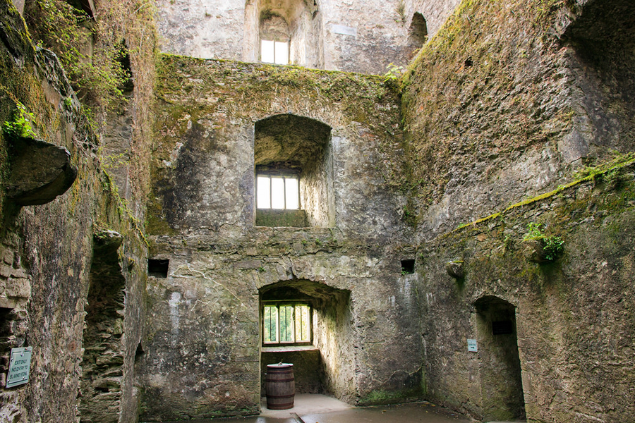 Blarney Castle Interior, Cork, Ireland