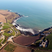 Aerial view of Ballycotton