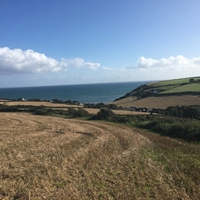 View of Ballycotton coastline from Doonenmacotter
